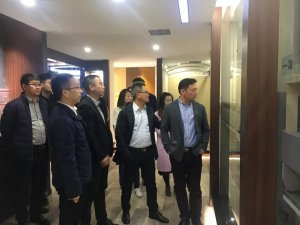 融發(fā)集團考察海驪裝配宅2.0，探討軍民融合新發(fā)展